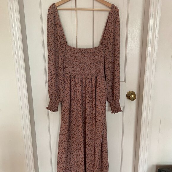 o.p.t Classic Smocked Maxi Dress - Picture 5 of 5
